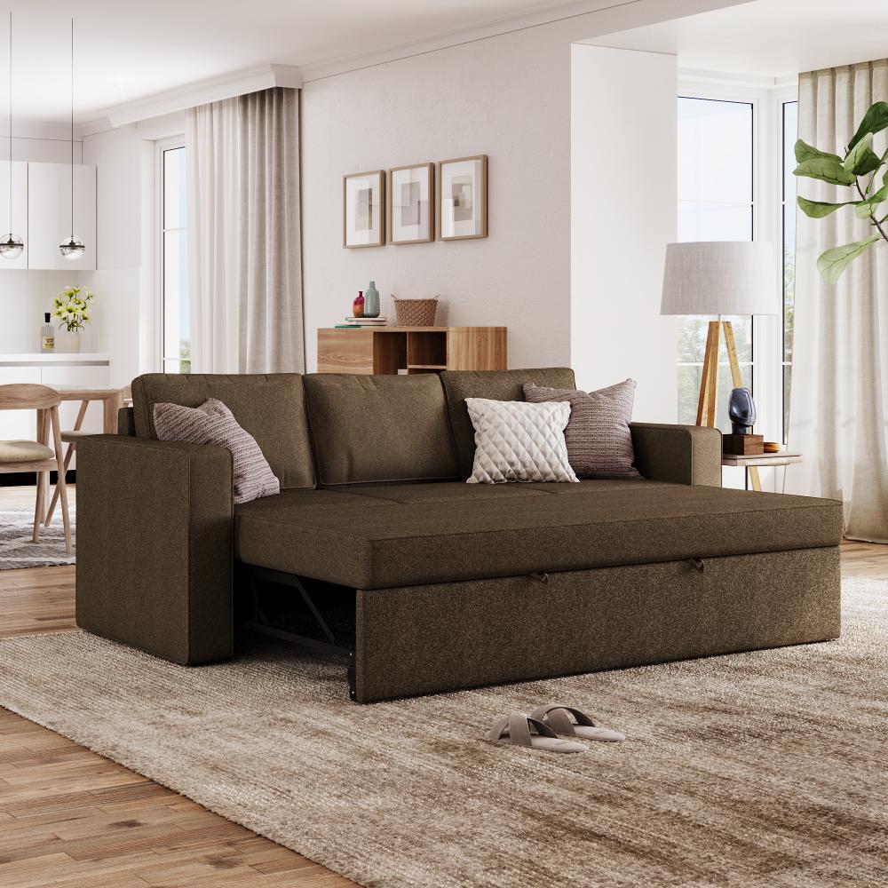 Wakefit Napper Convertible Three Seater Sofa Cum Bed Without Storage